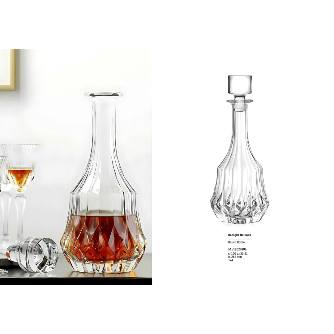 Highlander Crystal Whiskey Decanter