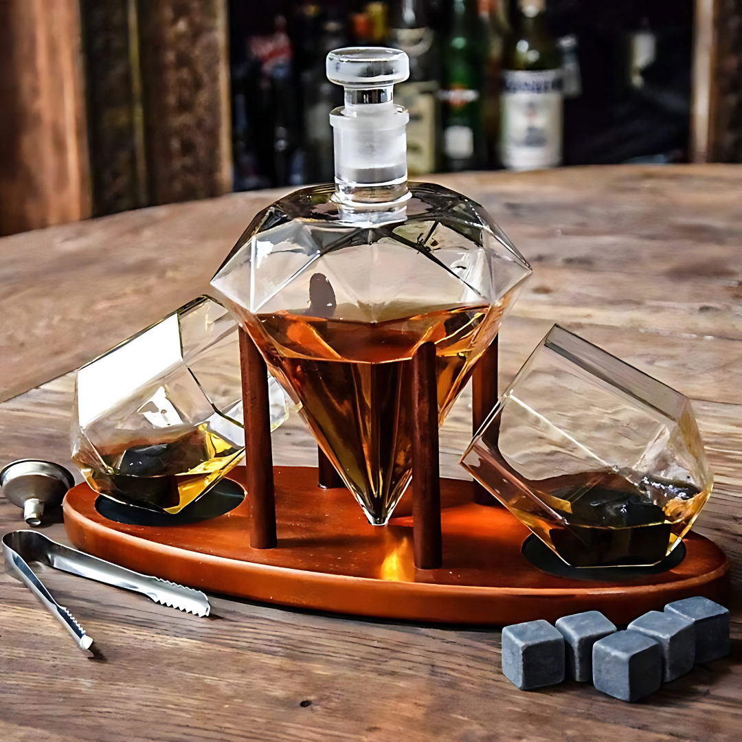 Gemstone Whiskey Decanter