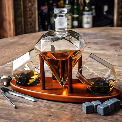 Gemstone Whiskey Decanter