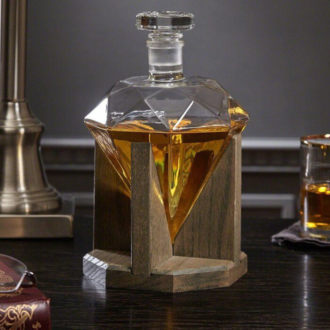 Gemstone Whiskey Decanter