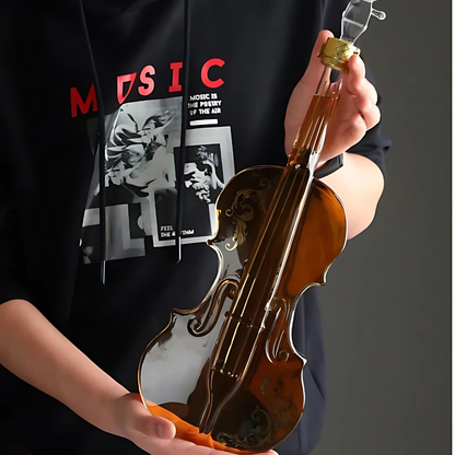 Guitar Decanter With Wooden Stand