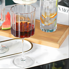 The Bloom Crystal Wine Glass (Pack Of 6)