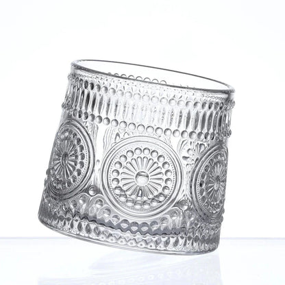 Embossed Revolving Glass