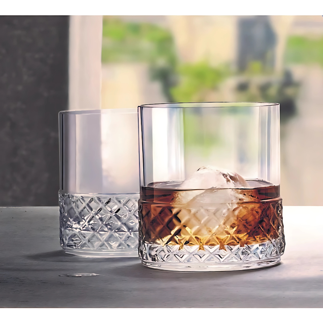 Crystal Cut Roma Whiskey Glass (Pack Of 6)