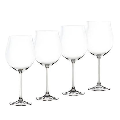 Vendi Crystal Wine Glass - Set Of 4 - Made In Germany