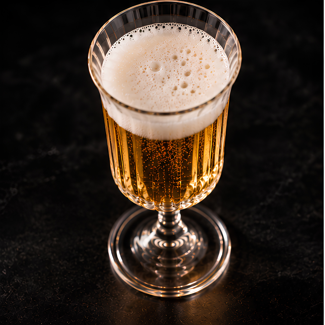 Japanese Crystal Beer Glass - Set Of 6 - 350 ML