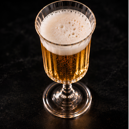 Japanese Crystal Beer Glass - Set Of 6 - 350 ML