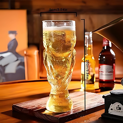 World Cup Beer Glass ( Pack Of 2 ) (Exclusive Design)