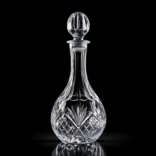 Emperor's Crystal Whiskey Decanter - Made In Italy