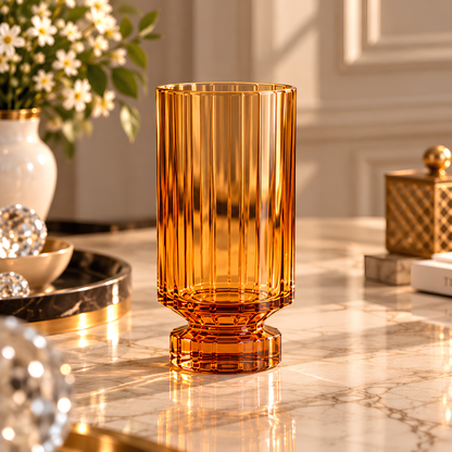 Crystal Lamp Tumbler - Set of 6 - Made in Italy