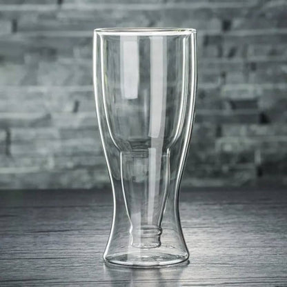 Double Up Beer Glass (Pack Of 2)