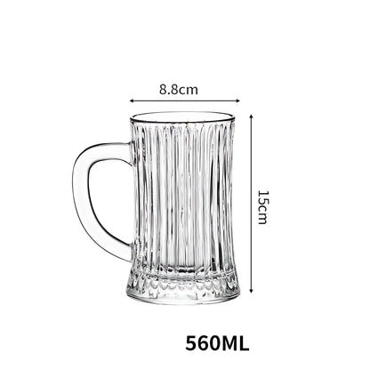 Ribbed Beer Mug