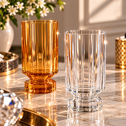 Crystal Lamp Tumbler - Set of 6 - Made in Italy