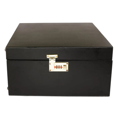 Leather Bar Briefcase With Ice Bucket