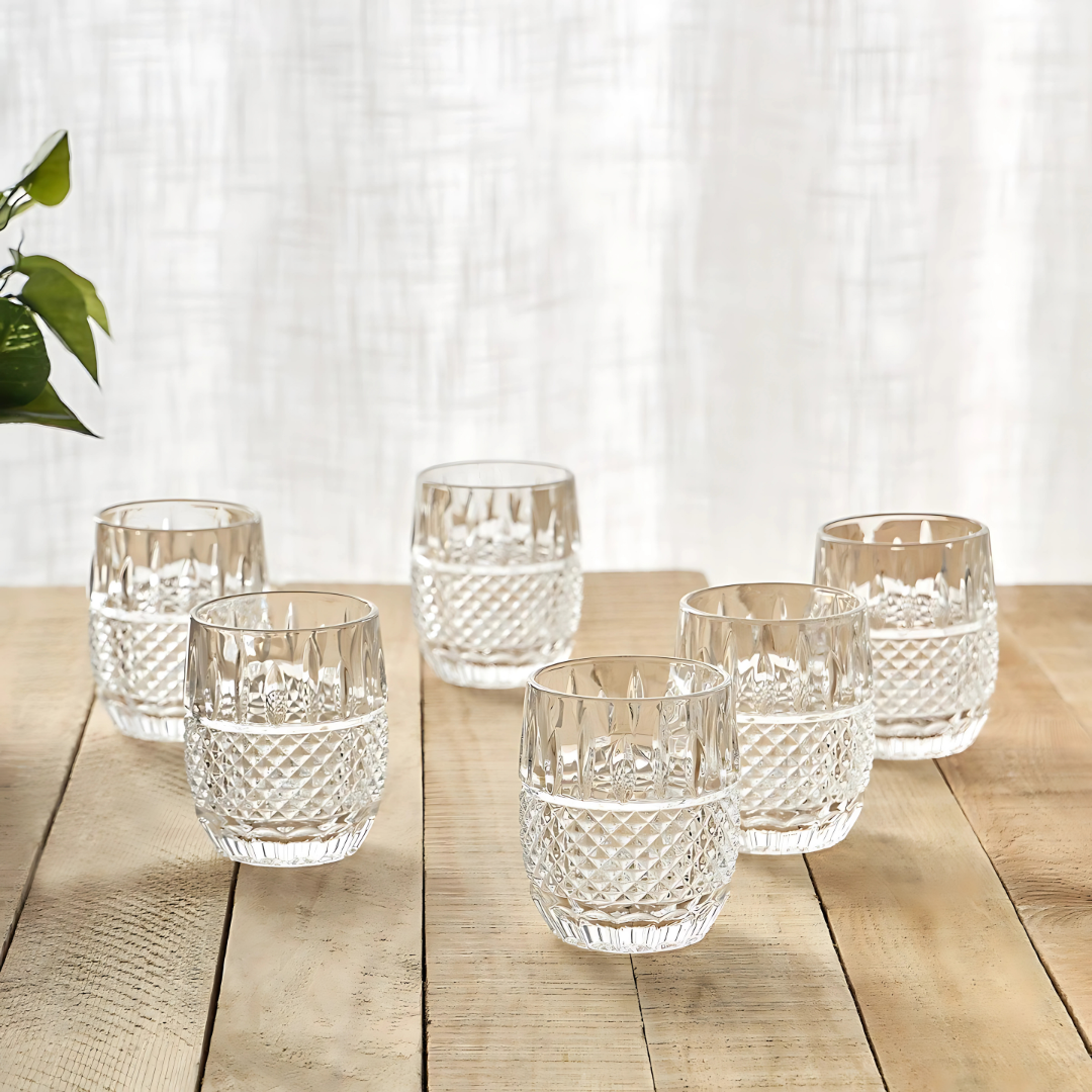 Exotic Crystal Whiskey Glass - Pack Of 6 - Made Of Japanese Crystal