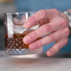 Crystal Cut Roma Whiskey Glass (Pack Of 6)