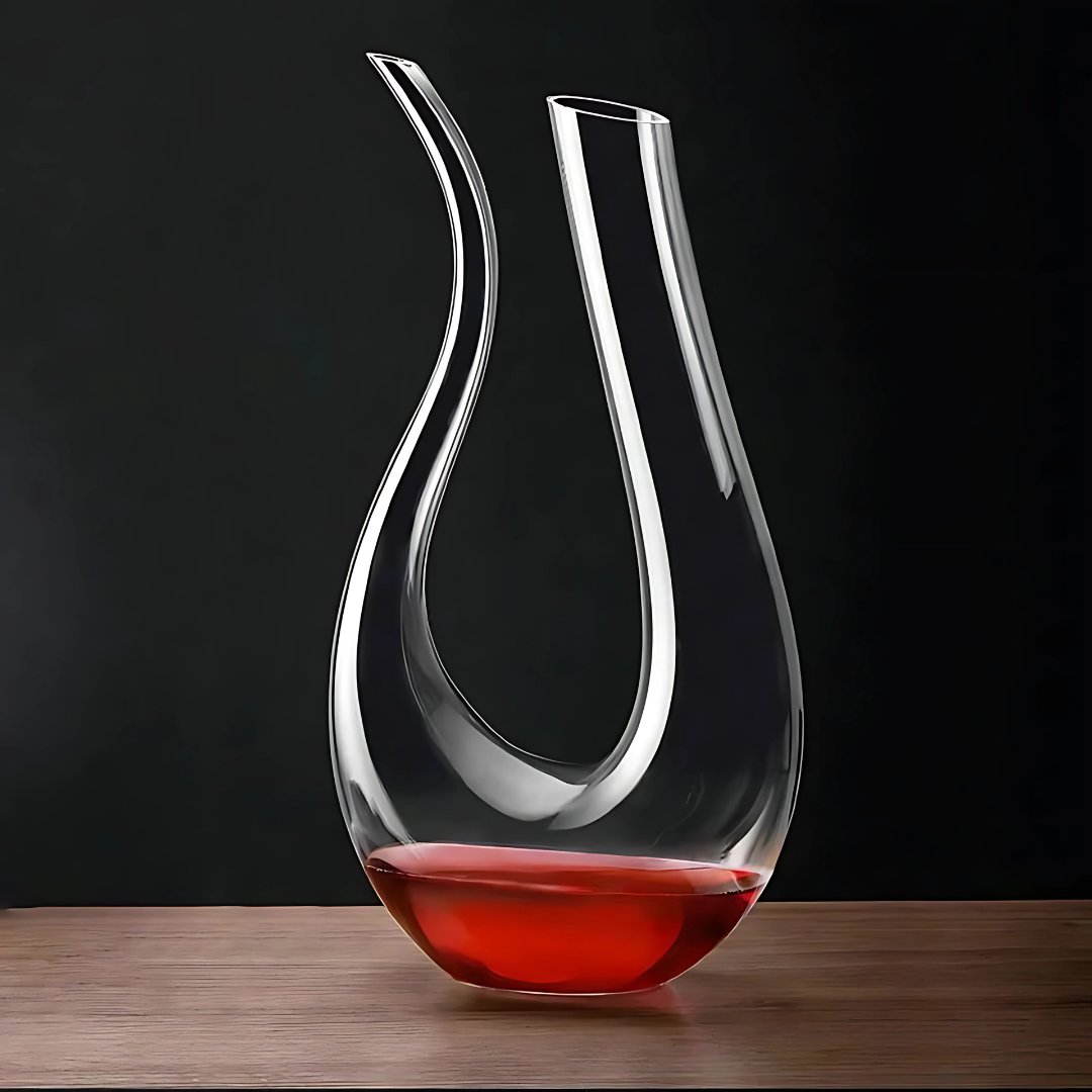 Crystal U Shaped Decanter