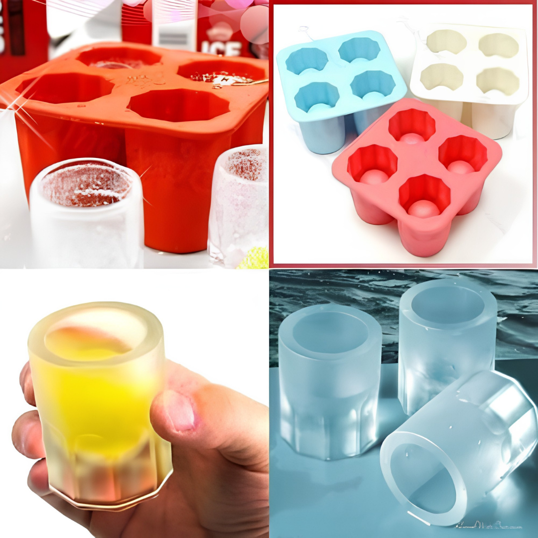 Ice Shot Glass Tray – Freeze & Serve in Style