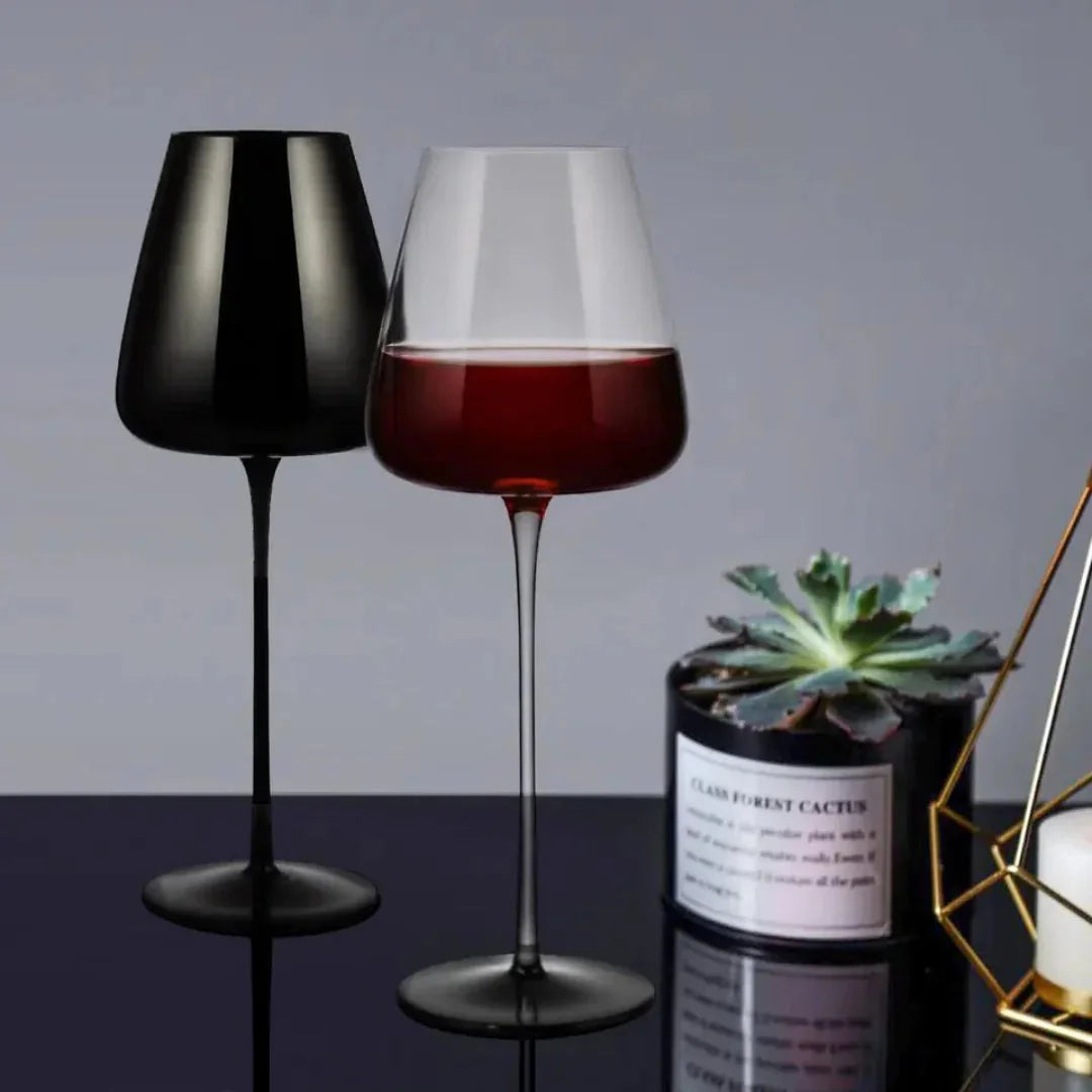 Timeless Wine Glass - Long Stem - Made Of Sapphire Crystal - 28cm Long