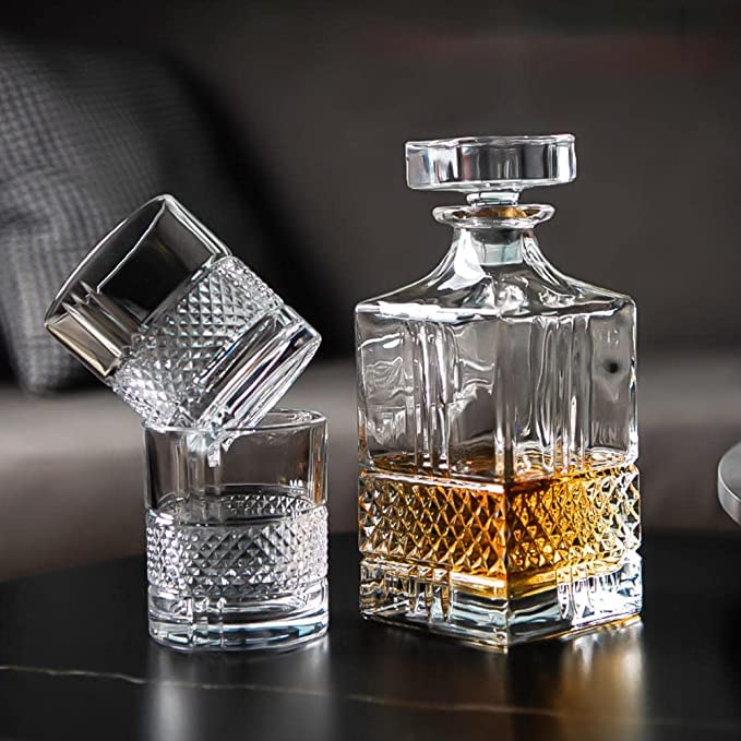 Regal Decanter Set With 6 Glasses