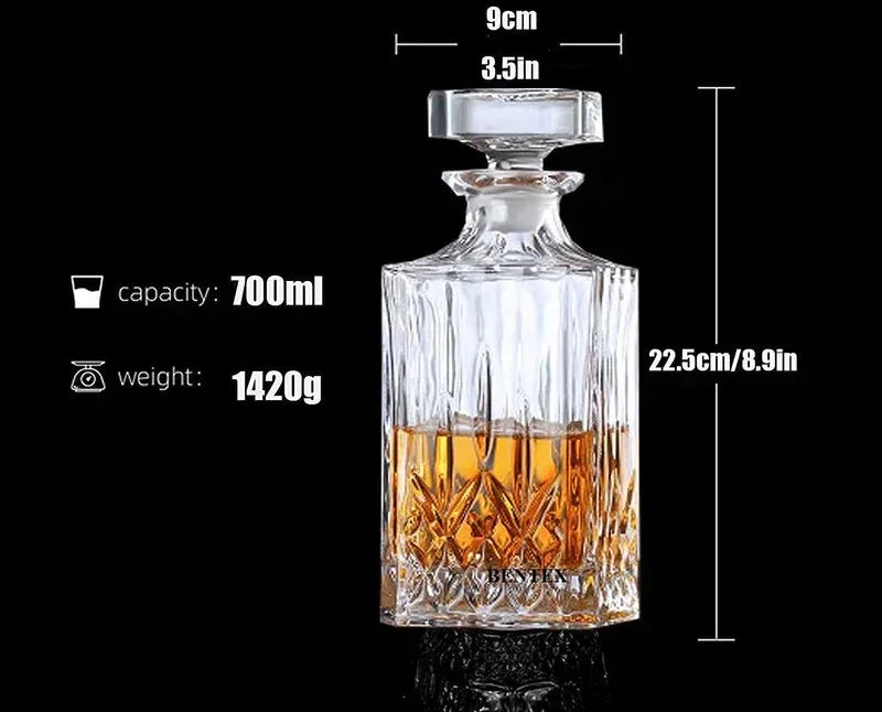 Opera Whiskey Decanter - Made in Italy - Pure Crystal