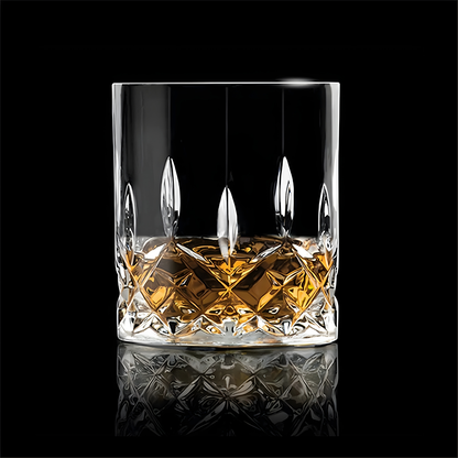 The Senior’s Crystal Whiskey Glass - Set 0f 6 - Made in Slovakia