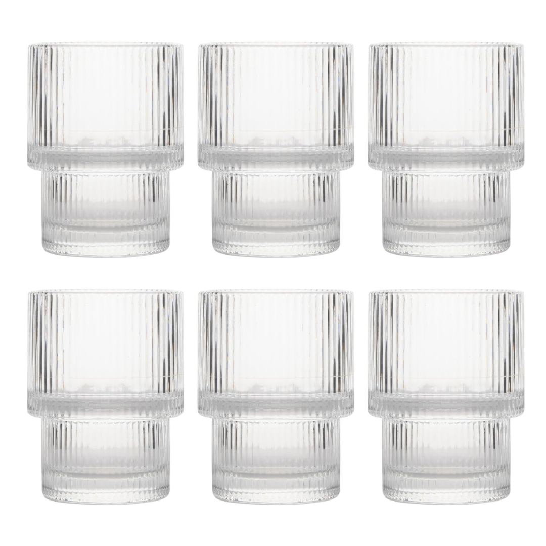 Eternia Ribbed Tumbler (Pack Of 6