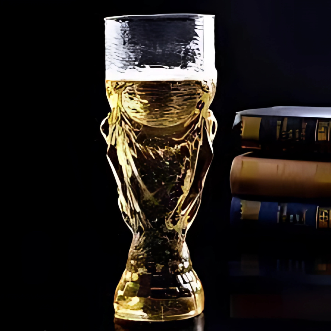 World Cup Beer Glass ( Pack Of 2 ) (Exclusive Design)