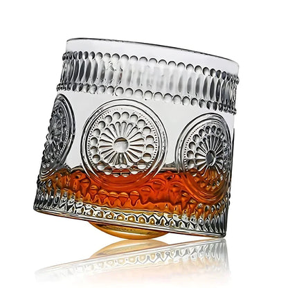 Embossed Revolving Glass