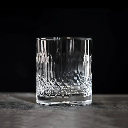 Made In Italy -Diamante DOF Crystal Whiskey Glass - Set Of 4