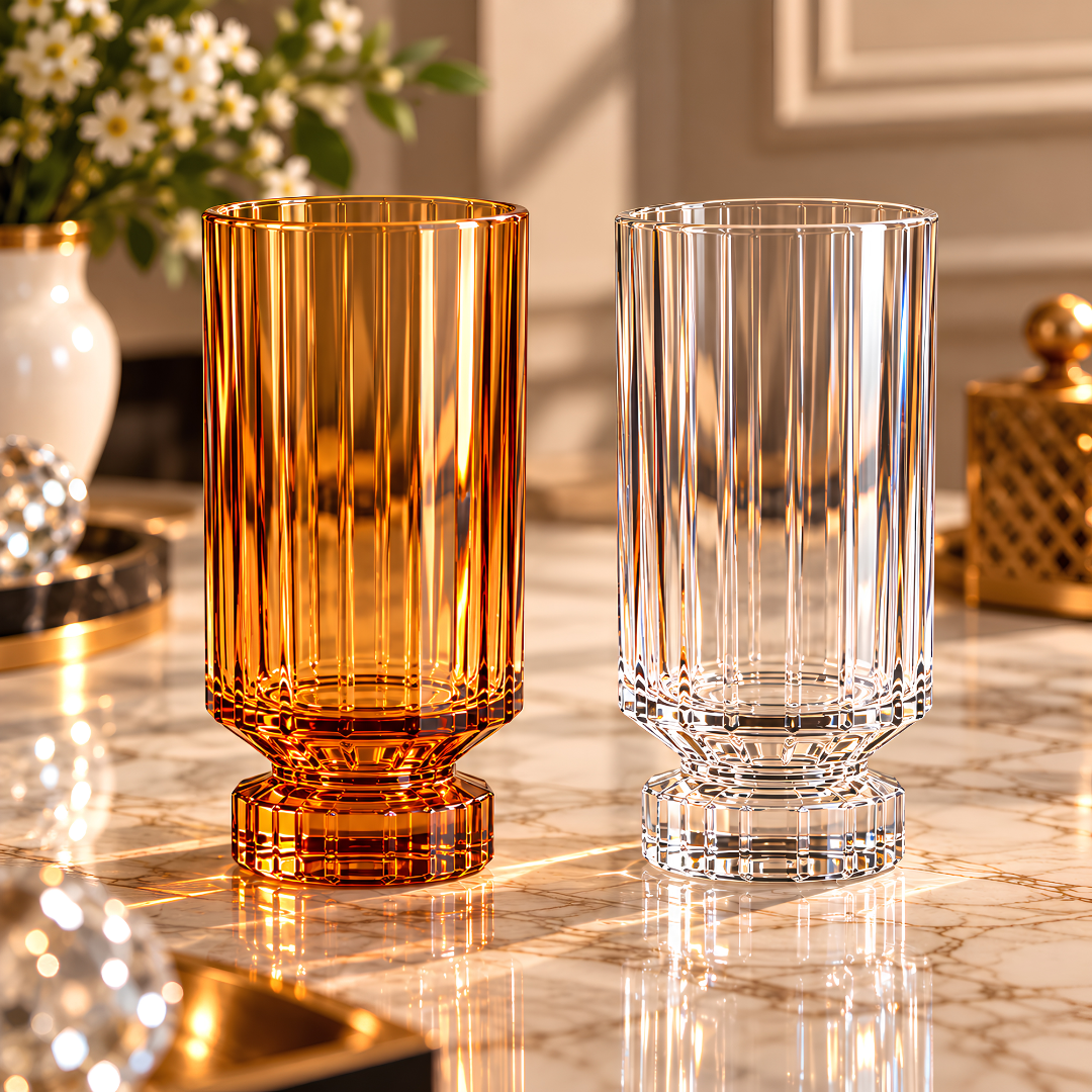 Crystal Lamp Tumbler - Set of 6 - Made in Italy