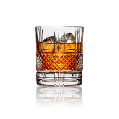 Quirky Crystal Whiskey Glass (Pack Of 6) - Made In Italy