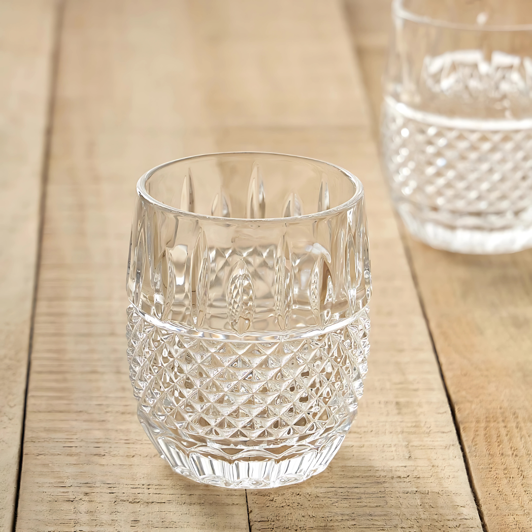 Exotic Crystal Whiskey Glass - Pack Of 6 - Made Of Japanese Crystal