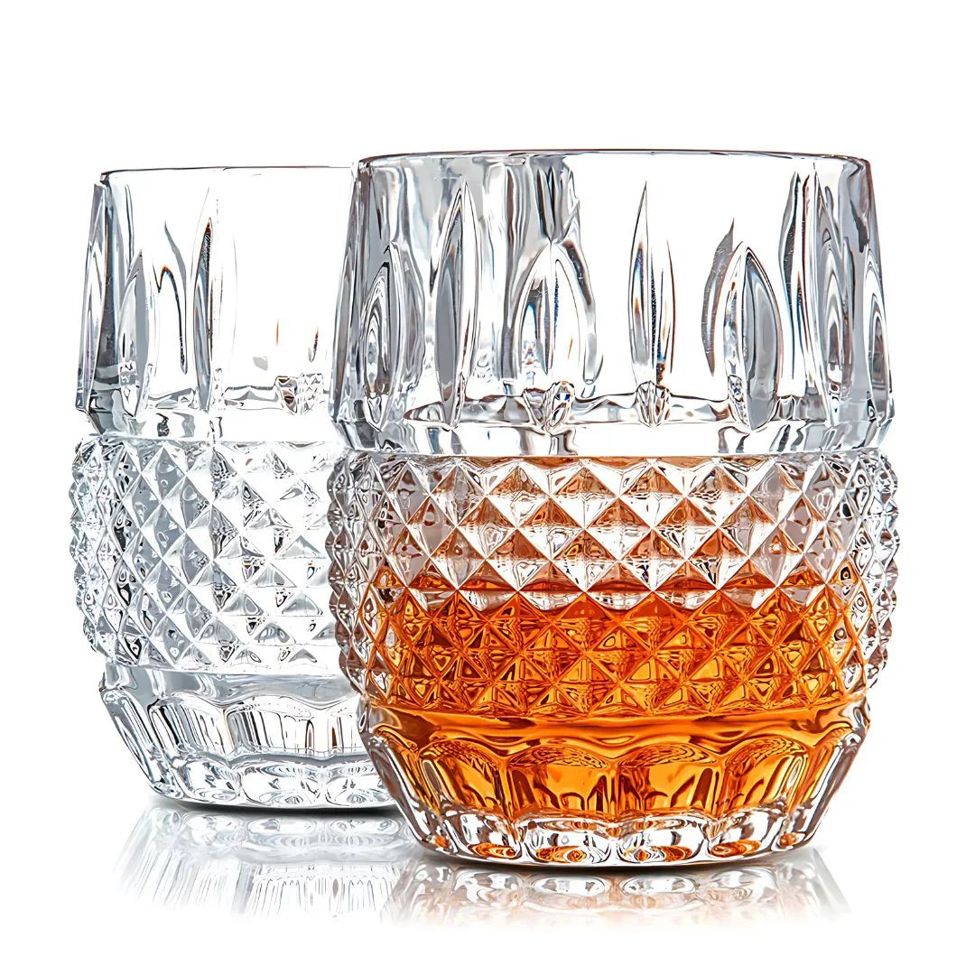 Exotic Crystal Whiskey Glass - Pack Of 6 - Made Of Japanese Crystal