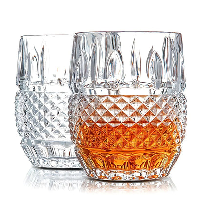 Exotic Crystal Whiskey Glass - Pack Of 6 - Made Of Japanese Crystal