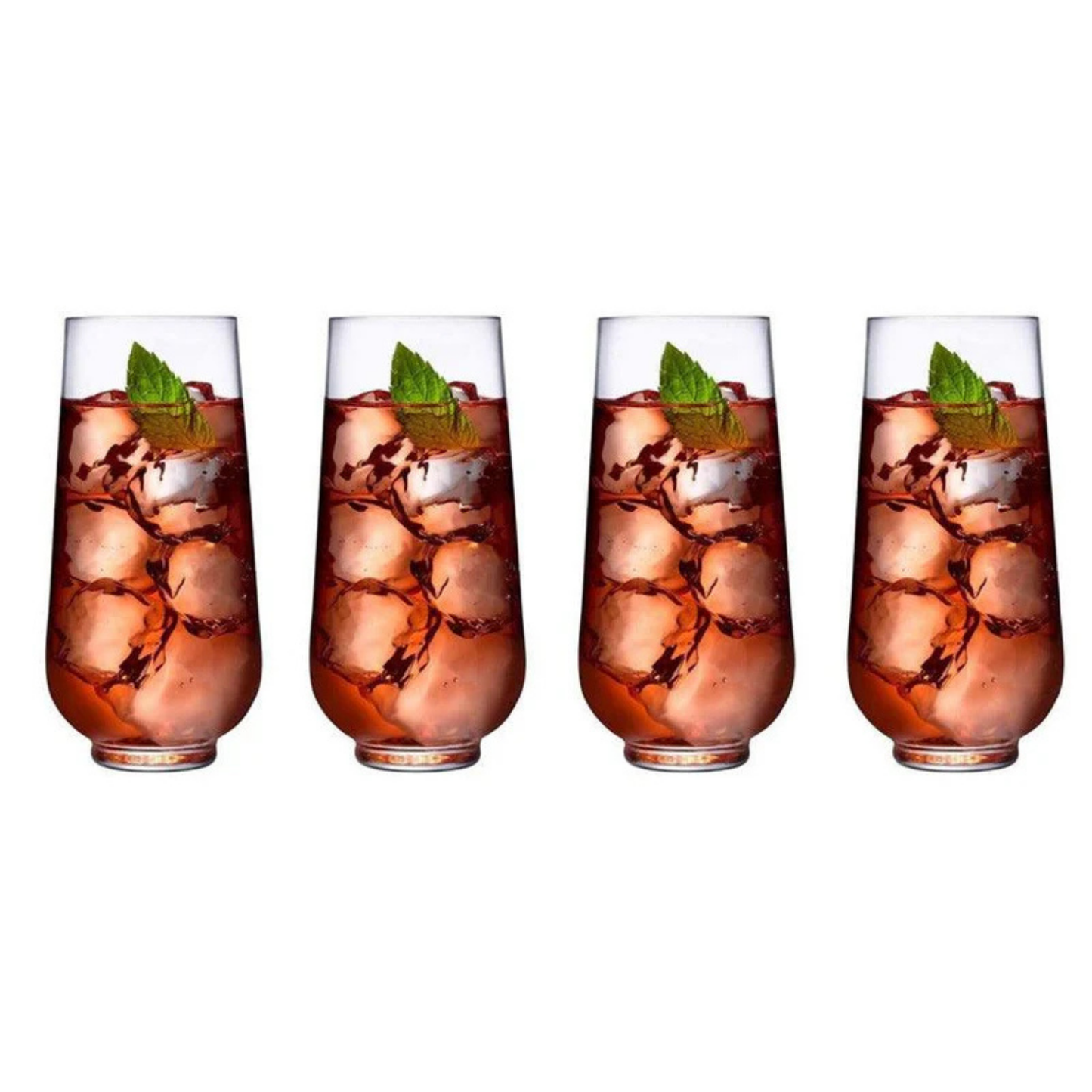 Japanese Crystal Hi Ball Glass - Set Of 6
