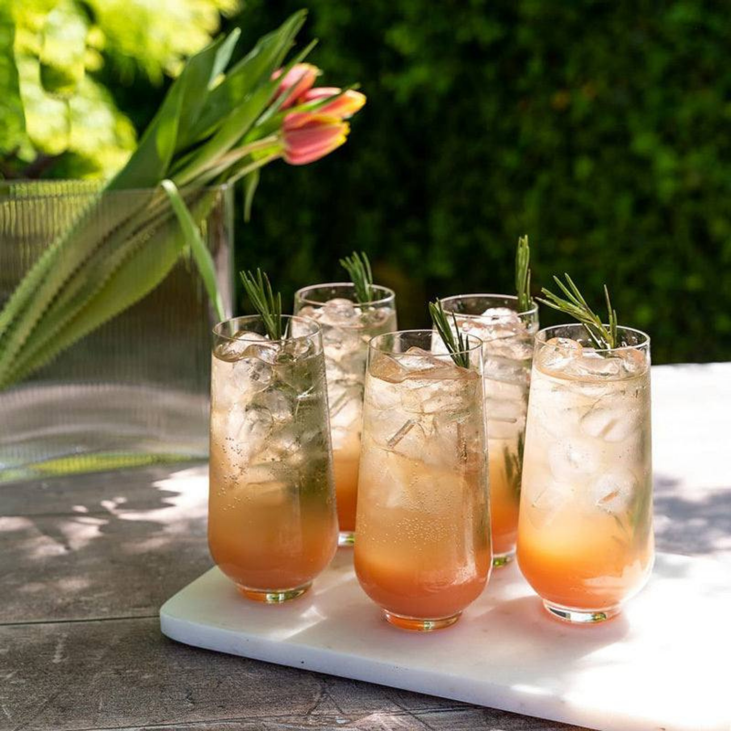 Japanese Crystal Hi Ball Glass - Set Of 6