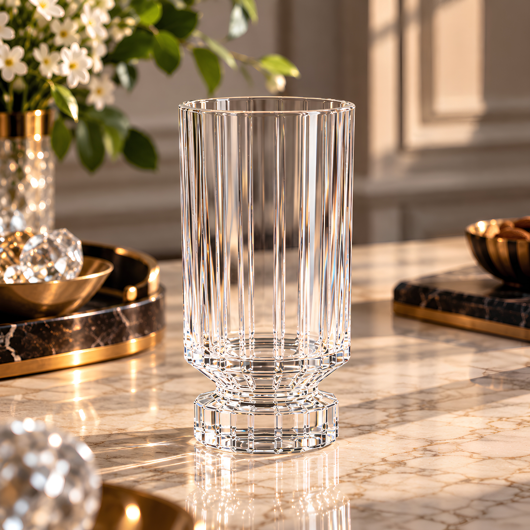 Crystal Lamp Tumbler - Set of 6 - Made in Italy