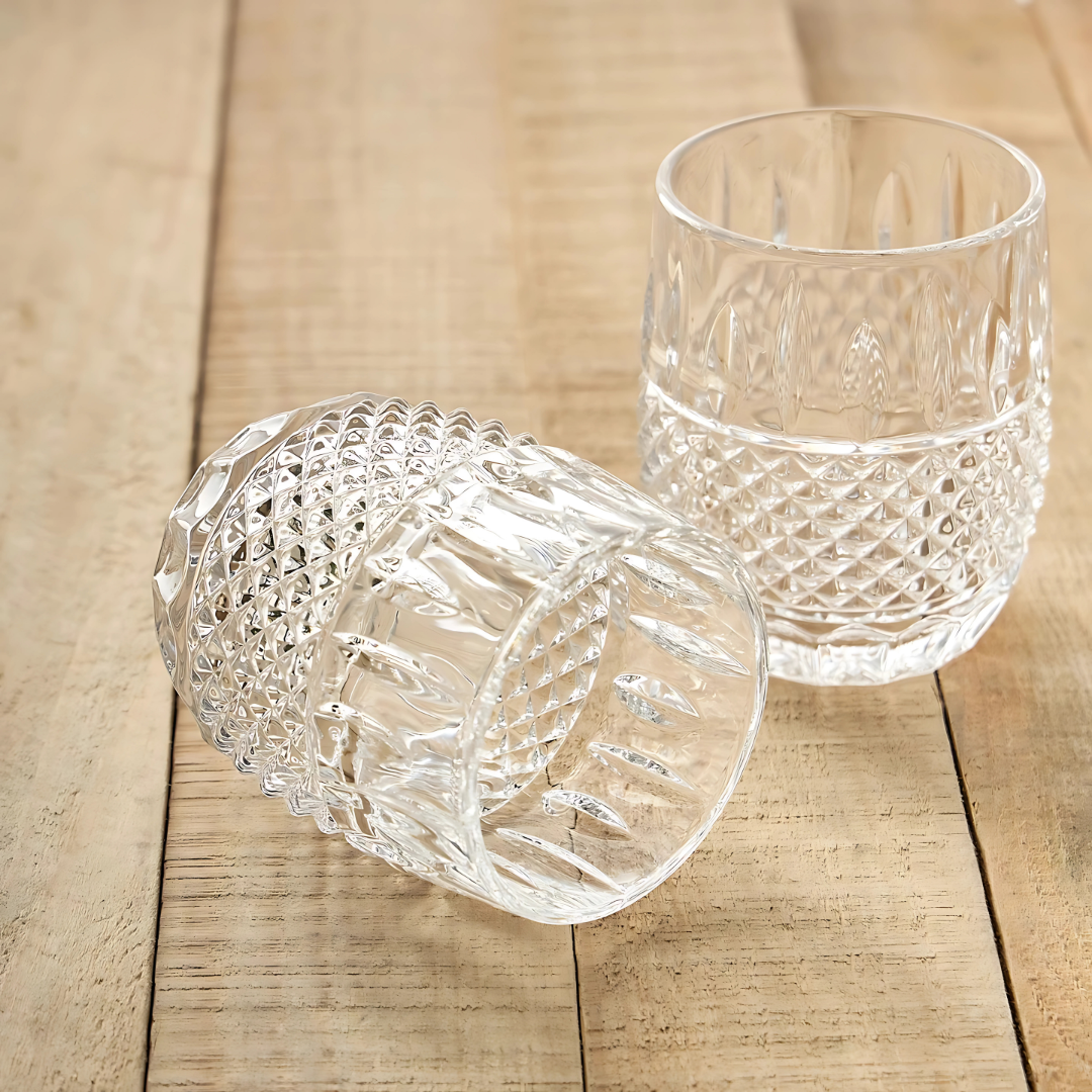 Exotic Crystal Whiskey Glass - Pack Of 6 - Made Of Japanese Crystal