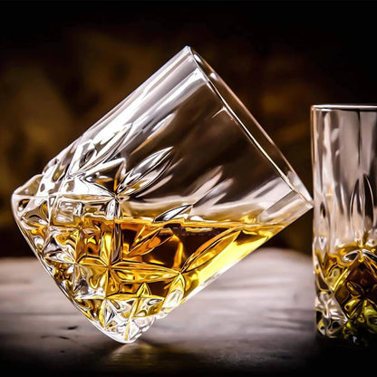 The Senior’s Crystal Whiskey Glass - Set 0f 6 - Made in Slovakia