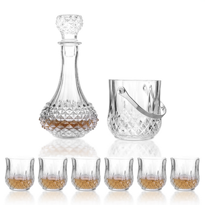 The King's Decanter Set (With Ice Bucket)