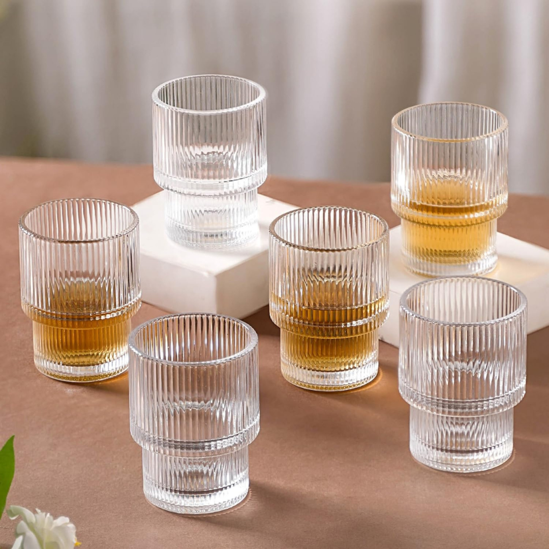 Eternia Ribbed Tumbler (Pack Of 6