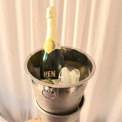 Champagne Chiller And Glasses Set
