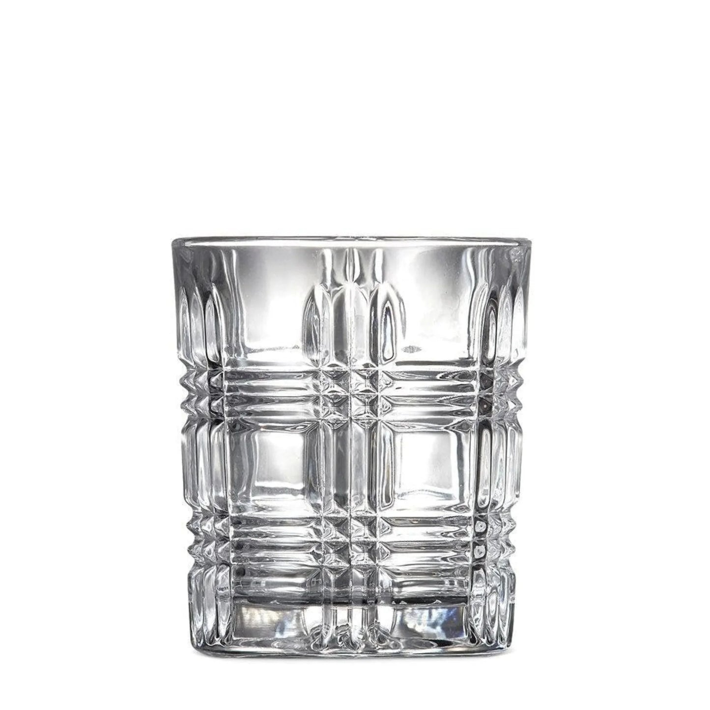 Eclipse Round Cap Crystal Whiskey Decanter Set