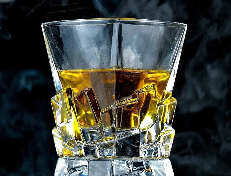 Irish Whiskey Glass ( Set Of 6 ) - Made Of Heavy Crystal