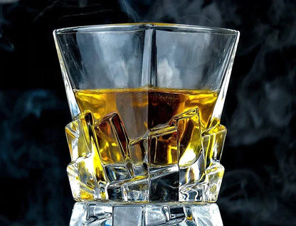 Irish Whiskey Glass ( Set Of 6 ) - Made Of Heavy Crystal