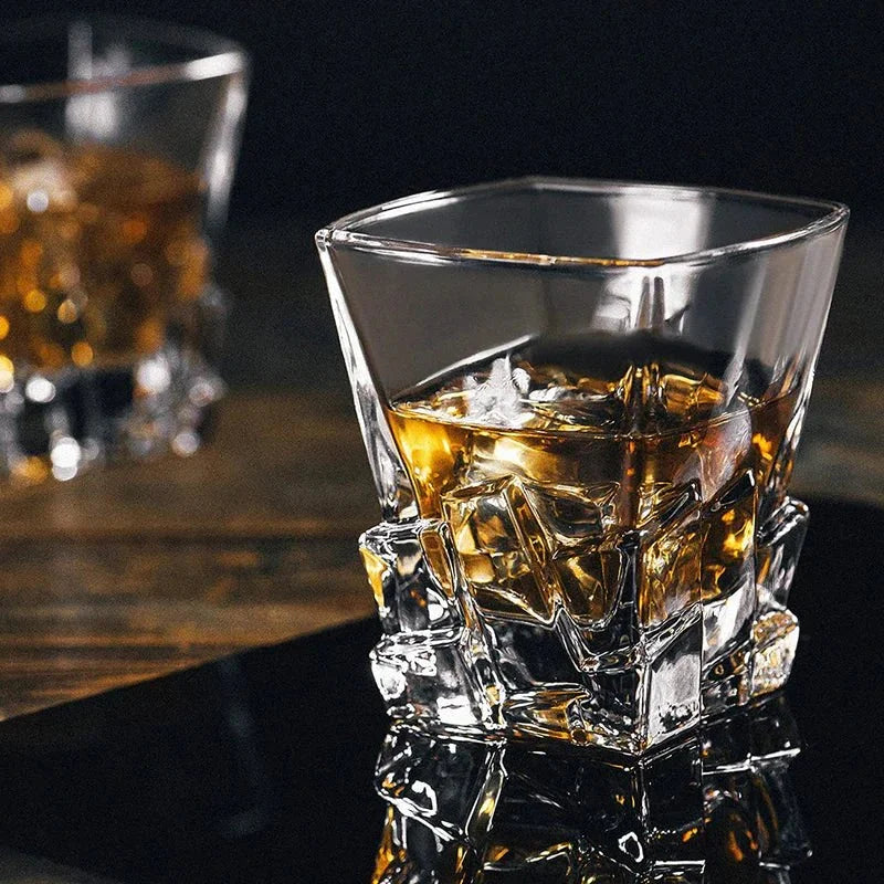 Irish Whiskey Glass ( Set Of 6 ) - Made Of Heavy Crystal