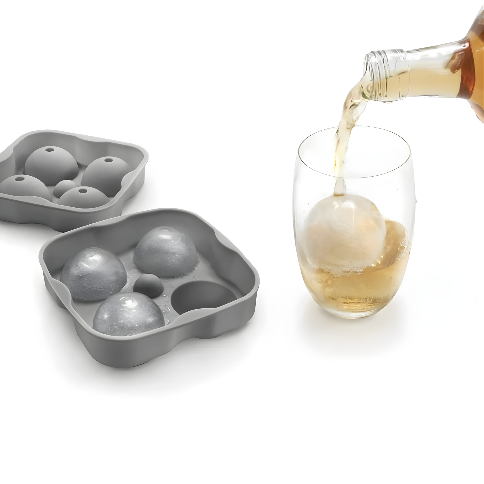 Perfect Ball Ice Cube tray - Set Of 6 Piece
