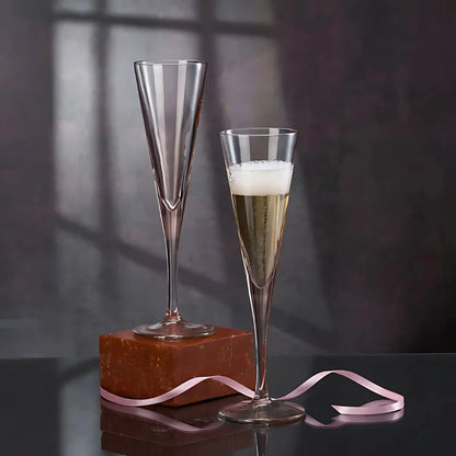 V Line Champagne Glass (Pack Of 6)