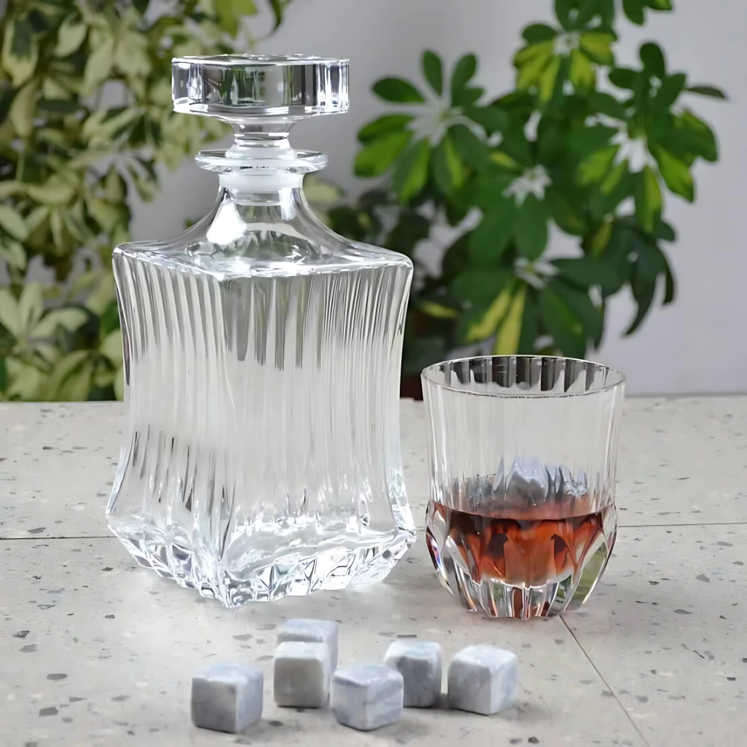 Adagio Crystal Whiskey Decanter